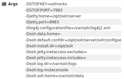 Solr Logs Directory